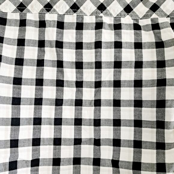 Merona Button Up Long Sleeve Checkered Shirt - Picture 6 of 7